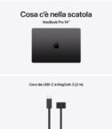 MacBook Pro 14": Chip Apple M5 con CPU 10-core e GPU 10-core, 32GB, 1TB SSD - Nero siderale
