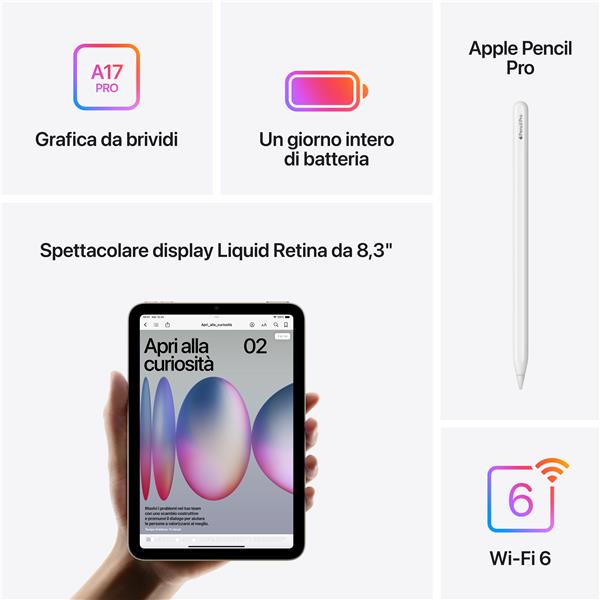 iPad mini Wi-Fi 512GB - Grigio siderale