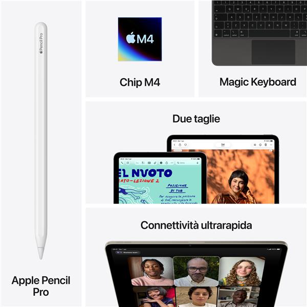 iPad Air 13" Wi‑Fi + Cellular 1TB - Galassia