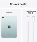iPad mini Wi‑Fi + Cellular 256GB - Blu