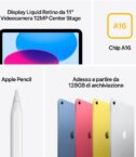 iPad Wi-Fi + Cellular 256GB - Argento