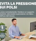 Mousepad poggiapolsi Breyta grigio