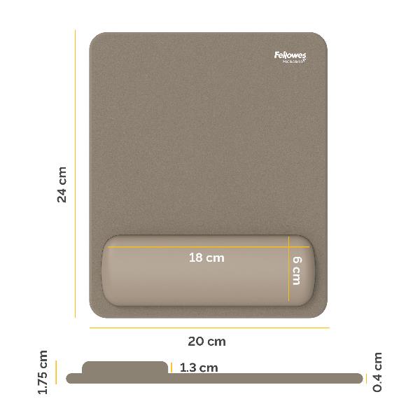 Mousepad poggiapolsi Breyta sabbia