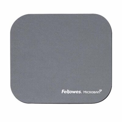 Fellowes Mouse Pad con Microban®, Grigio