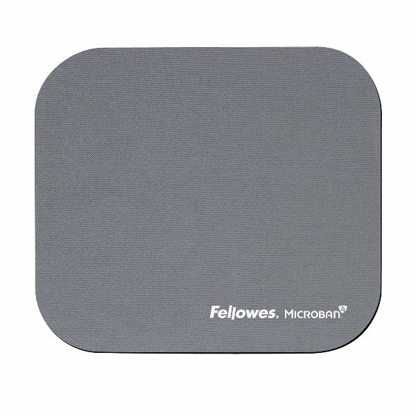 Fellowes Mouse Pad con Microban®, Grigio