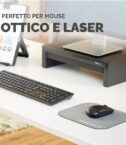 Fellowes Mouse Pad con Microban®, Grigio