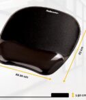 Mousepad poggiapolsi Crystal™ Gel Nero