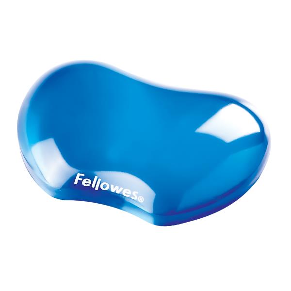 SUPPORTO POLSI GEL CRYSTAL BLU