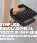 Hana™ LT Poggiapiedi - Nero