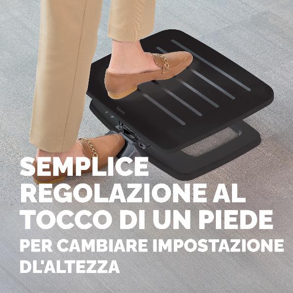 Hana™ LT Poggiapiedi - Nero