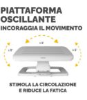 Hana™ LT Poggiapiedi - Bianco