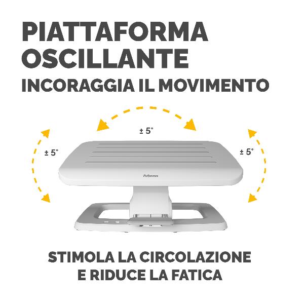 Hana™ LT Poggiapiedi - Bianco