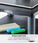 Supporto monitor Premium grafite