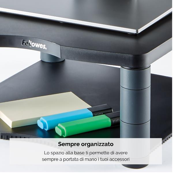 Supporto monitor Premium grafite