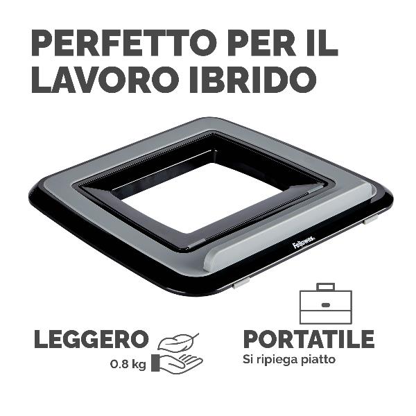 I-Spire Series™ Supporto Laptop Inclinabile - Nero