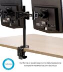 BRACCIO MONITOR DOPPIO - VISTA