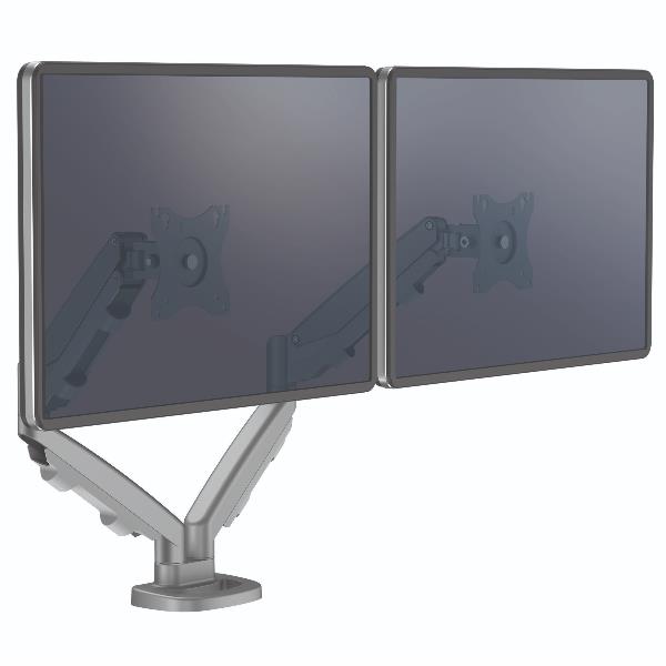 BRACCIO MONITOR DOPPIO EPPA COLORE SILVER