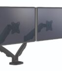 BRACCIO MONITOR DOPPIO EPPA COLORE NERO