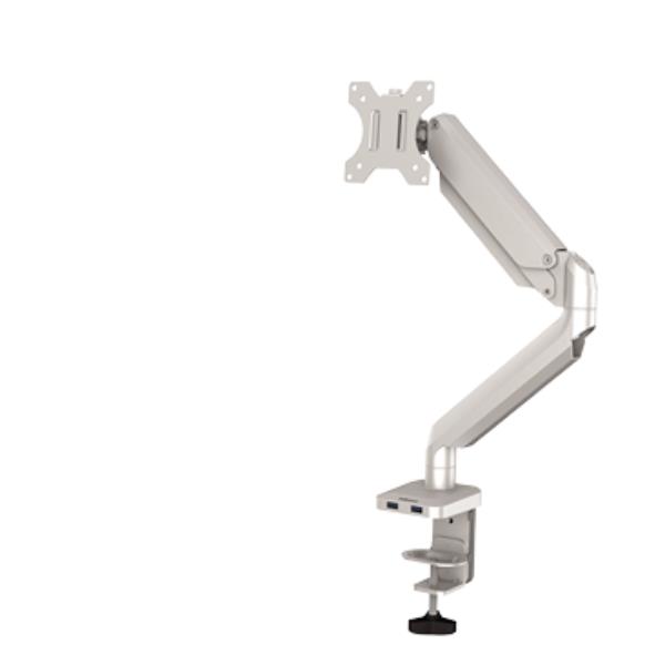 BRACCIO MONITOR SINGOLO PLATINUM COLORE ARGENTO