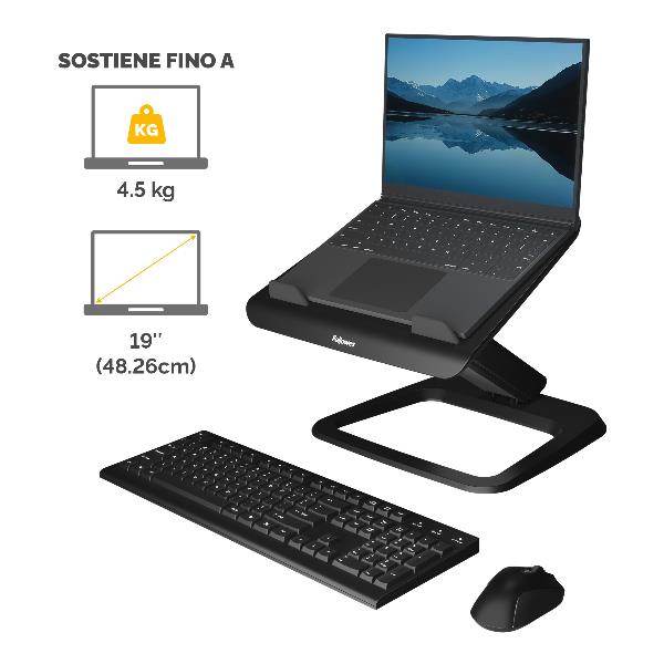 Hana™ LT Supporto laptop - nero