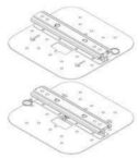 AP-MNT-E OmniAccess AP-MNT-E Campus AP mount bracket kit (individual) type E: wall-box
