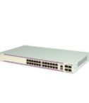 Fixed GigE 1RU chassis, WebSmart+, 24 RJ-45 PoE 10/100/1G BaseT, 2 SFP (1/10G)