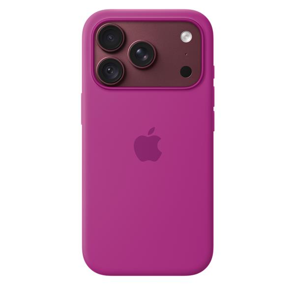 Custodia MagSafe in silicone per iPhone 18 Pro - Magenta
