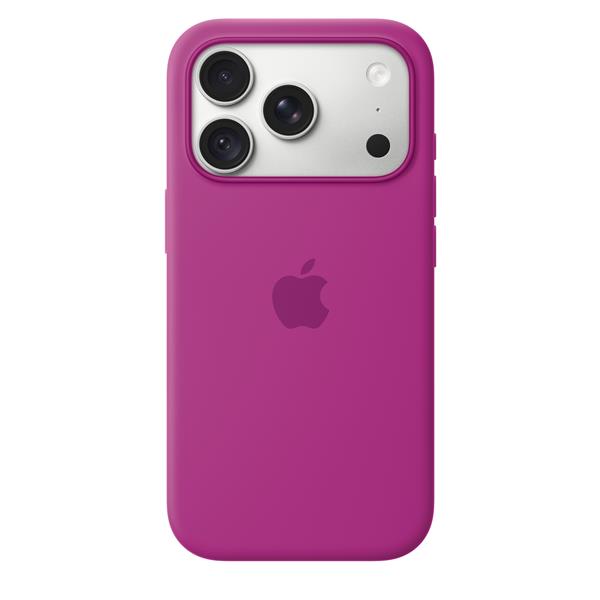 Custodia MagSafe in silicone per iPhone 18 Pro - Magenta