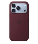 Custodia MagSafe in silicone per iPhone 18 Pro - Borgogna