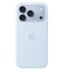 Custodia MagSafe in silicone per iPhone 18 Pro - Celeste vivace