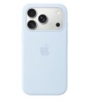 Custodia MagSafe in silicone per iPhone 18 Pro - Celeste vivace