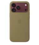 Custodia MagSafe in silicone per iPhone 18 Pro Max - Oliva