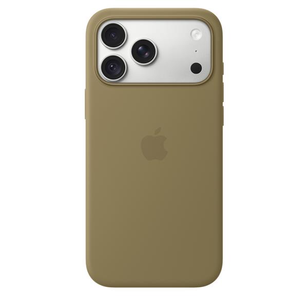 Custodia MagSafe in silicone per iPhone 18 Pro Max - Oliva