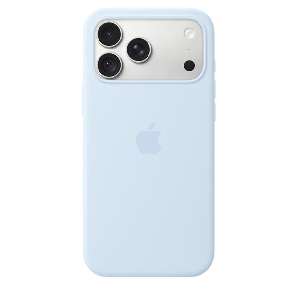Custodia MagSafe in silicone per iPhone 18 Pro Max - Celeste vivace
