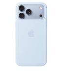 Custodia MagSafe in silicone per iPhone 18 Pro Max - Celeste vivace
