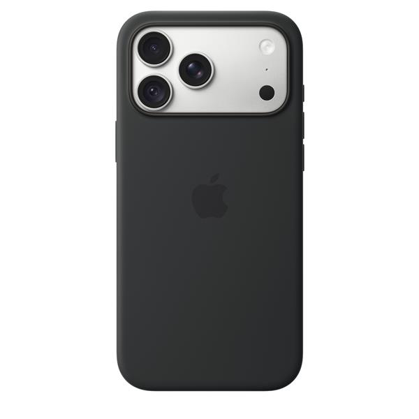 Custodia MagSafe in silicone per iPhone 18 Pro Max - Nero