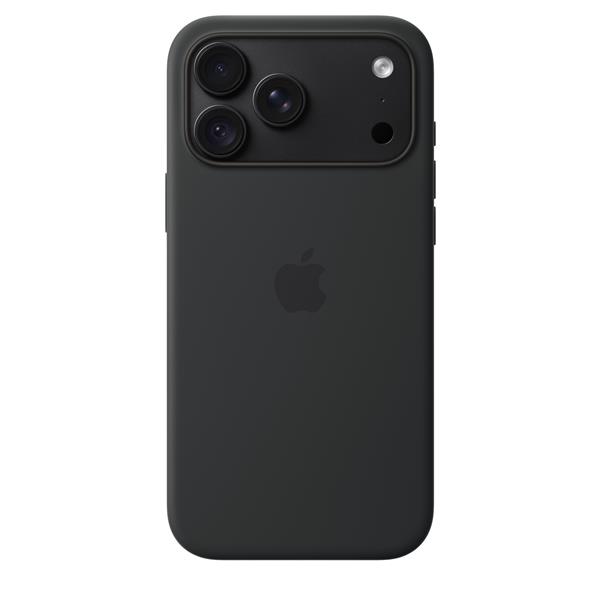 Custodia MagSafe in silicone per iPhone 18 Pro Max - Nero
