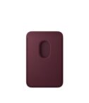 Portafoglio MagSafe in tessuto FineWoven per iPhone - Borgogna