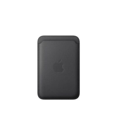 Portafoglio MagSafe in tessuto FineWoven per iPhone - Nero