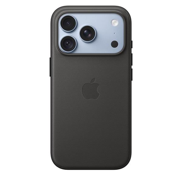 Custodia MagSafe in tessuto TechWoven per iPhone 18 Pro - Nero