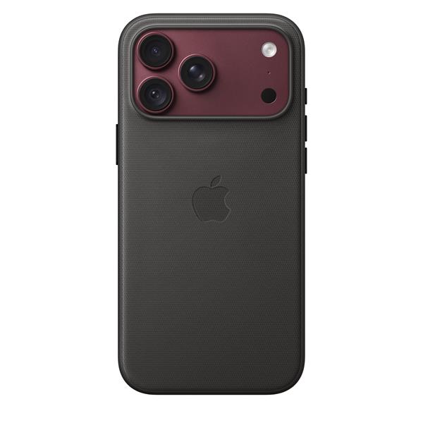 Custodia MagSafe in tessuto TechWoven per iPhone 18 Pro Max - Nero
