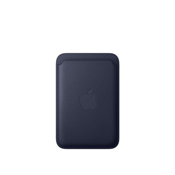 Portafoglio MagSafe in tessuto FineWoven per iPhone - Blu navy