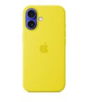 Custodia MagSafe in silicone per iPhone 16 - Giallo carambola