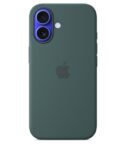 Custodia MagSafe in silicone per iPhone 16 - Verde lago