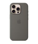 Custodia MagSafe in silicone per iPhone 16 Pro - Grigio pietra
