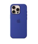 Custodia MagSafe in silicone per iPhone 16 Pro Max - Blu oltremare