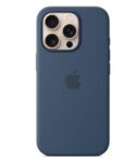 Custodia MagSafe in silicone per iPhone 16 Pro Max - Denim