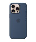 Custodia MagSafe in silicone per iPhone 16 Pro - Denim