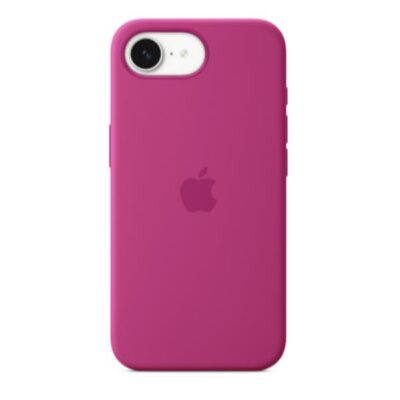 Custodia in silicone per iPhone 16e - Fucsia