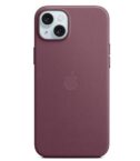 Custodia MagSafe in tessuto FineWoven per iPhone 15 Plus - Gelso